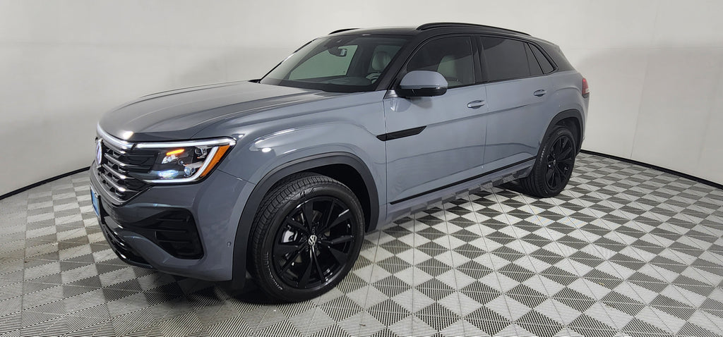 Chrome Delete Black Roof and Powder Coat Black Wheels Package