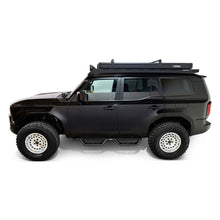 Load image into Gallery viewer, Westin 24-26 Toyota Land Cruiser Outlaw Drop Nerf Step Bars Textured Black