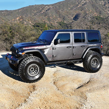 Load image into Gallery viewer, Westin 18-22 Jeep Wrangler JL Unlimited Outlaw Nerf Step Bars - Textured Black
